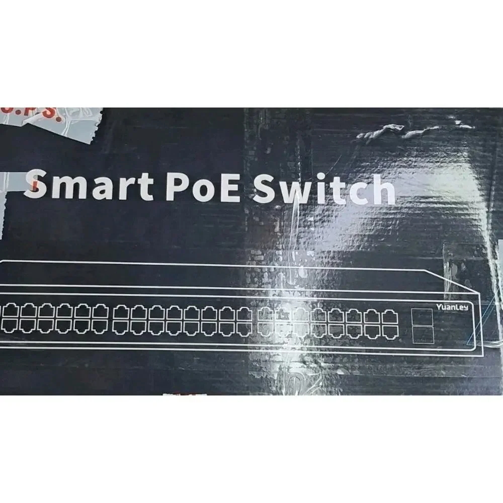 YuanLey 48 Port Gigabit PoE Switch Unmanaged with 2 1000Mbps SFP Uplink 50 Port